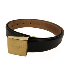 Louis Vuitton Ceinture Carre Brown Leather 80cm Belt/2BJ3706