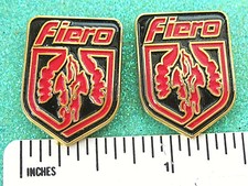Pontiac FIERO - hat pin , tie tac , lapel pin , hatpin GIFT BOXED Two Pins