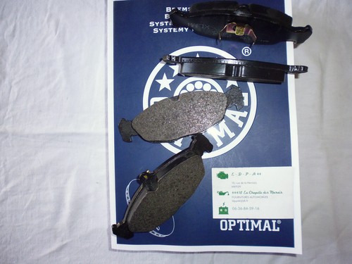 Plaquettes frein avant - plaquettes,