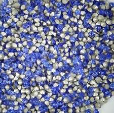 1028 PP24 SA *** 100 strass Swarovski fond conique PP24 (3,2mm ) SAPPHIRE
