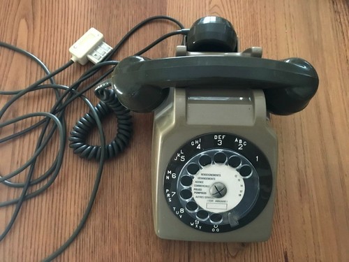 Téléphone fixe cadran - téléphone , cadran 