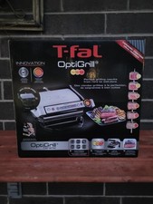T Fal CMMF 721002136 1800W OptiGrill Ceramic Coating Open Box