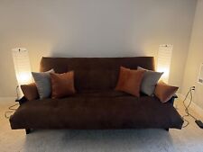 Kodiak Furniture 8" Full Size Spring Futon Brown