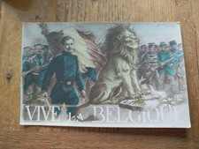 CPA WW1 Vive La Belgique