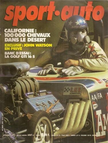 Sport auto 235 1981 - sport, gp