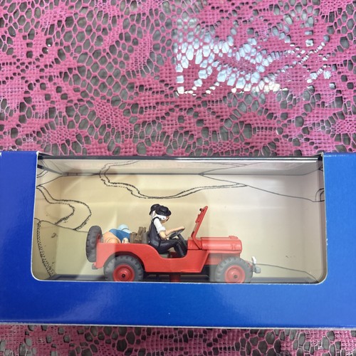 Voiture tintin la jeep - tintin,
