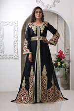 Black Embroidery Moroccan