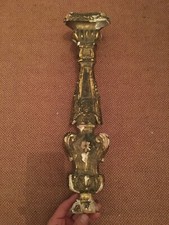 Bougeoir bois doré XVIII e