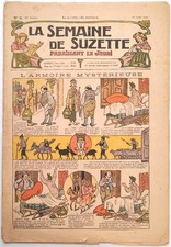 Suzette Week April 01, 1920 n⁰9 Bleuette Bed Sheet/Pillow Case + Sheet/Pillow Case