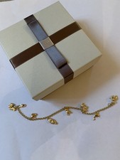 bracelet à breloques or jaune