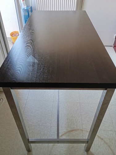 Belle table haute noire - belle,