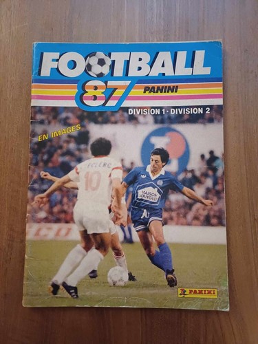 Album panini foot 1987 - 1987, récup
