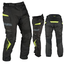 Fluid Reflective Stripes Waterproof Thermal Motorcycle Waterproof Pants