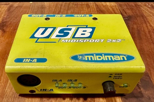 Midiman midisport 2x2 usb midi - usb,