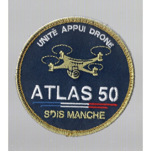 Ecussons pompiers atlas drone - ecussons,
