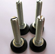 4X Réglable Mise à Niveau Pied M10x45mm Cuisine Bureau Table Évier Prép Banc