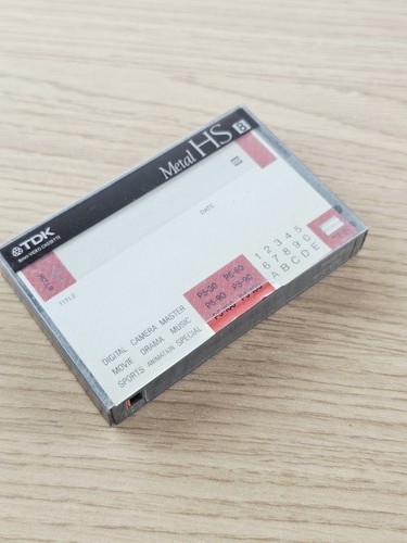 Cassette tdk metal vierge - tdk,