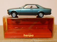 MICRO HERPA HO 1/87 MERCEDES-BENZ 560 SEC BLEU CLAIR METAL in box