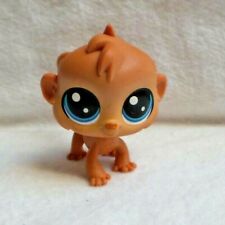 LITTLEST PETSHOP LPS #1-141 HASBRO SINGE ARAIGNÉE CLICKS MONKEYFORD MARRON
