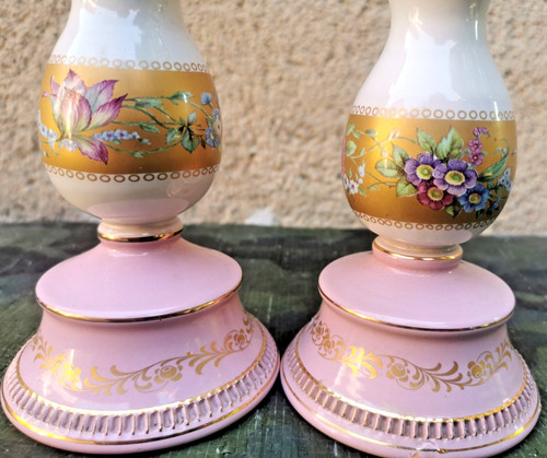Paire pieds lampes en - pieds, de