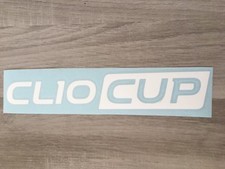 Autocollants Clio Cup Renault