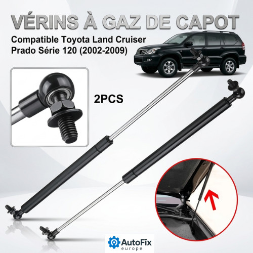 Vérins capot pour - vérins, toyota
