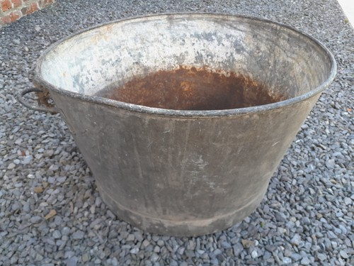 Grande bassine zinc - grande,