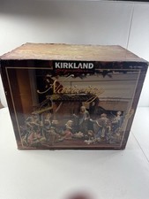 Kirkland Nativity Set Creche #988881 Costco Christmas RARE Very Large 15 Pcs VTG