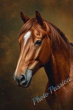 Photo A4 Cheval élégant