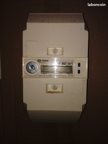 Compteur électrique sagem - électrique,