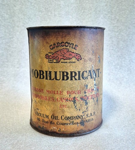 Pot graisse mobiloil - pot,