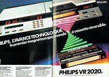 1981 Philips (2p) ADVERTISING 0217 ADVERTISING VCR VR2020