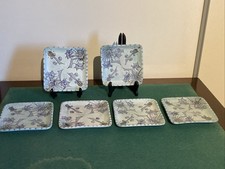 6 PETITES ASSIETTES CERAMIQUE