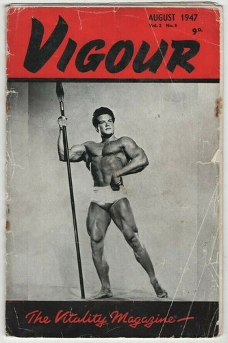 Vigour muscle magazine - vigour, marcel