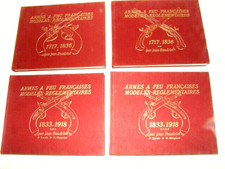 Armes à feu Françaises, modèles réglementaires par Jean Boudriot en 4 tomes