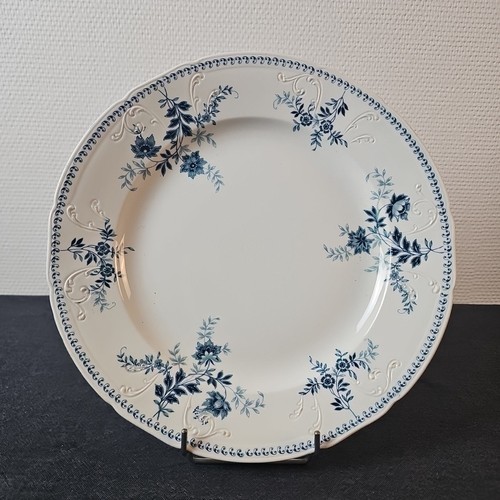 Plat rond décor - plat, yvette
