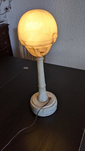 Lampe lamp vintage albatre - lampe,, lamp,