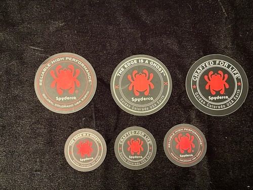 Spyderco knife sticker - spyderco,