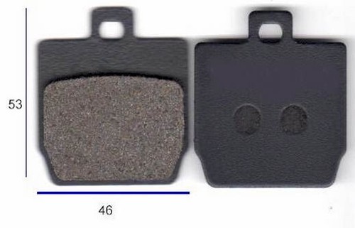 Plaquettes frein nitro mbk - nitro,