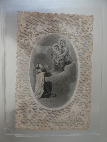Image pieuse canivet dentelle