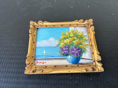 Petit tableau bouquet - , de