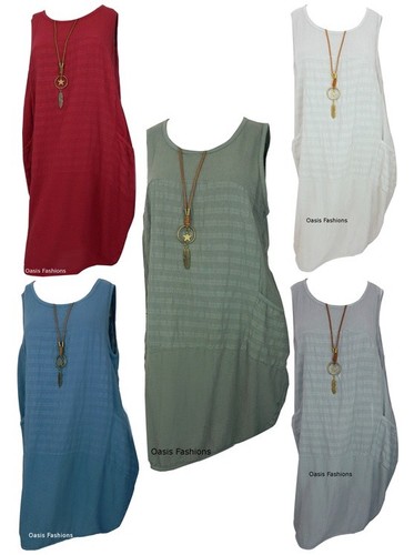 Robe bohème sans manches - robe,