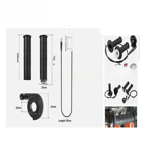 Kit poignée accélérateur - poignée, d'accélérateur