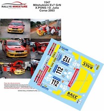 DECALS 1/43 REF 1547