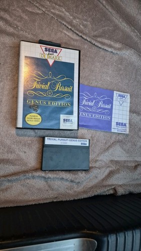 Jeu video sega trivial - jeu,