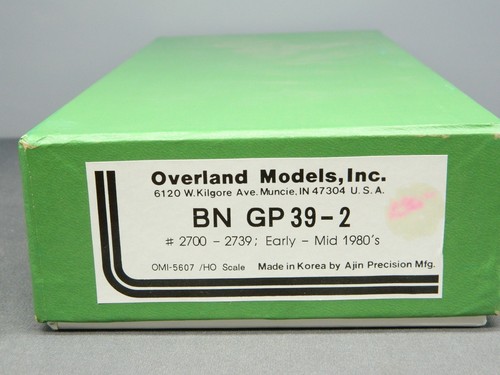 Brass overland models - ho,