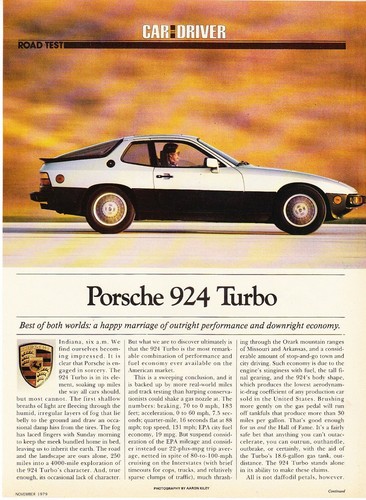 1980 porsche 924 turbo coupe - 924,
