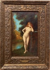 Tableau Ancien Nu Jules-Armand