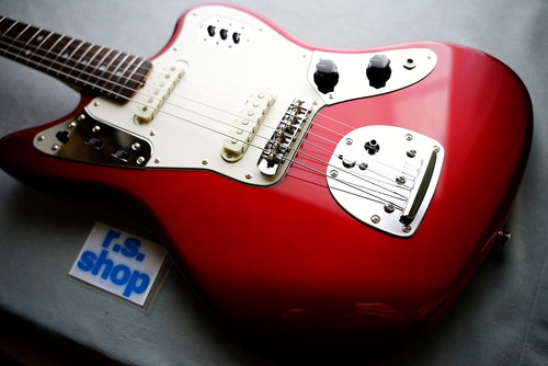 Guitare rouge fender fsr made - rouge,