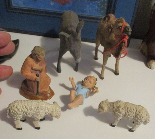 Santon crèche jésus - de,